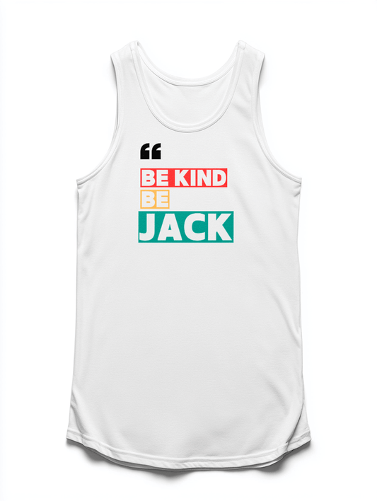 Personalized JACK Be Kind Tank Top
