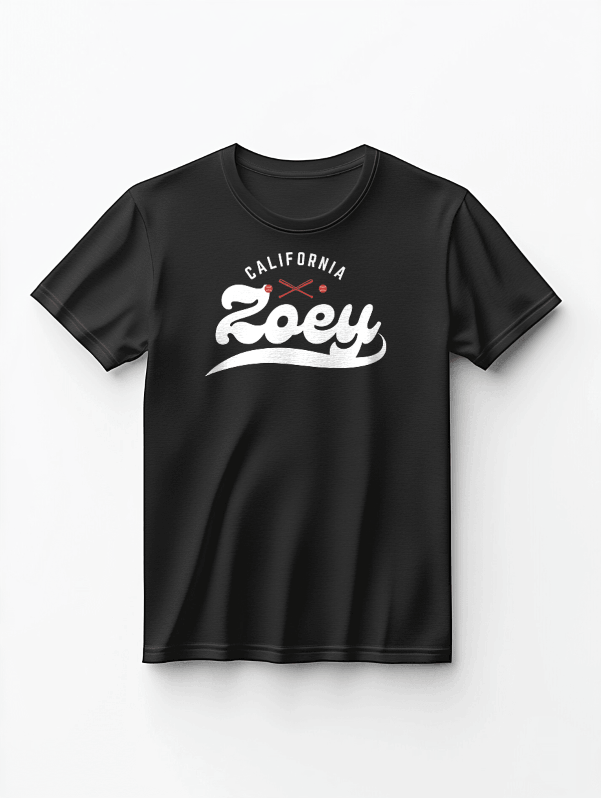 Personalized ZOEY California Style T-Shirt
