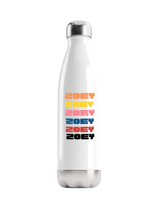 Personalized ZOEY Water Bottle