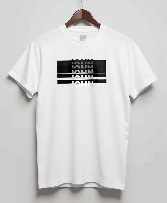 Personalized JOHN Modern T-shirt
