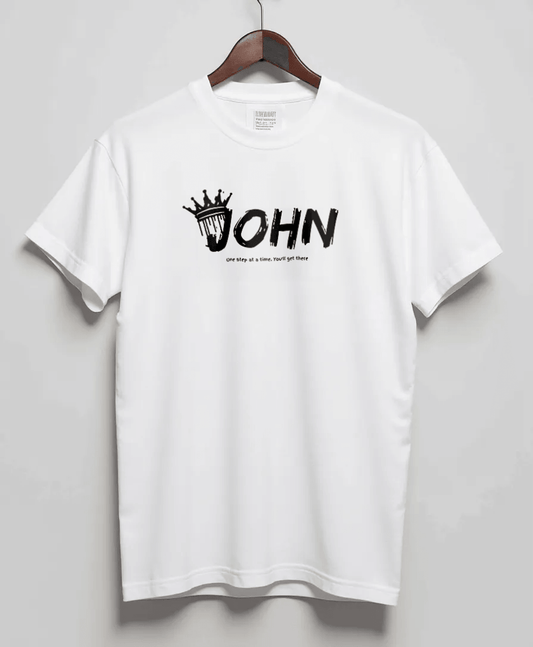 Personalized JOHN Bold Statement Tee