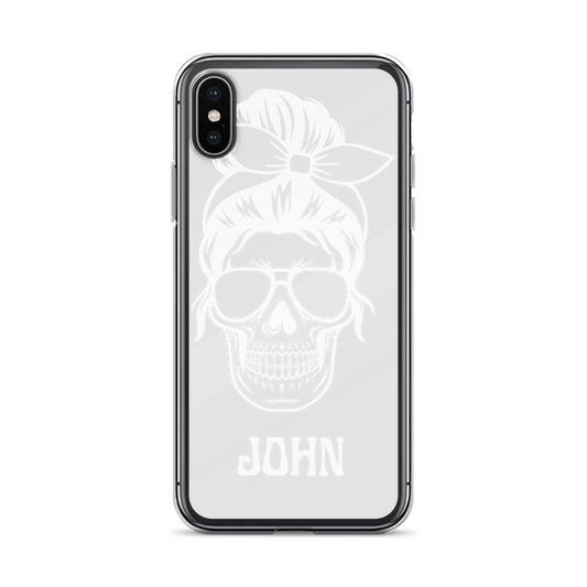 Personalized JOHN Skull Phone Case