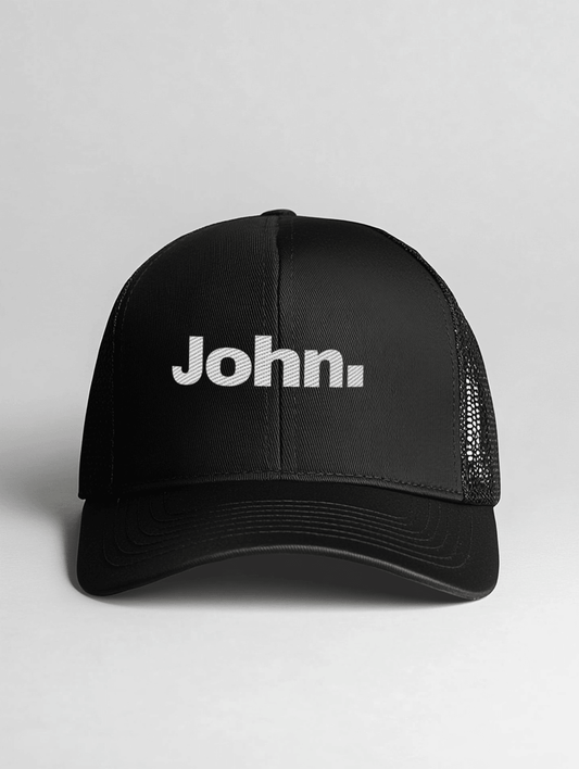 Personalized JOHN Trucker Hat