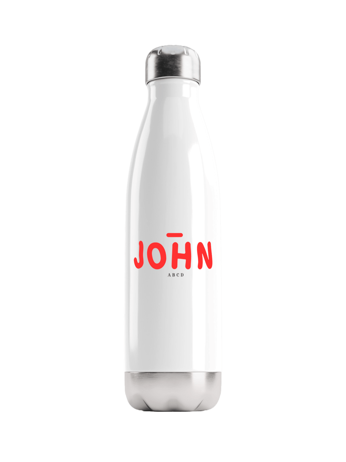 Personalized JOHN Stainless Steel Water Bottle