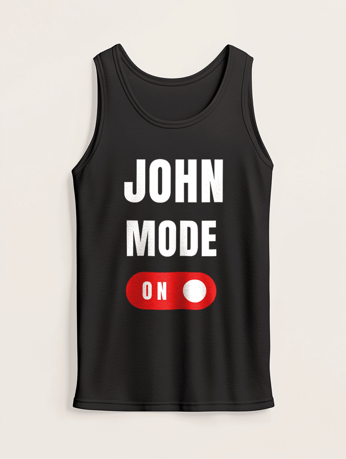 Personalized JOHN Mode Tank Top