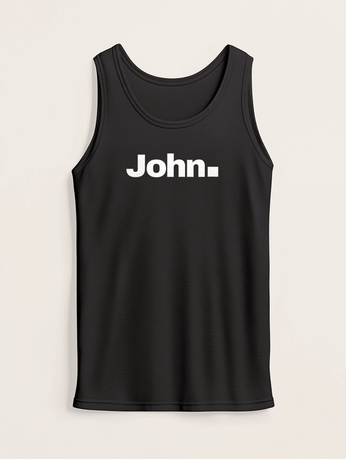 Modern Personalized JOHN Tank Top