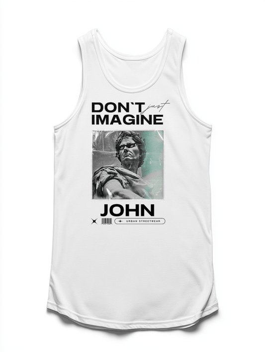 Personalized JOHN Bold Statement Tank Top