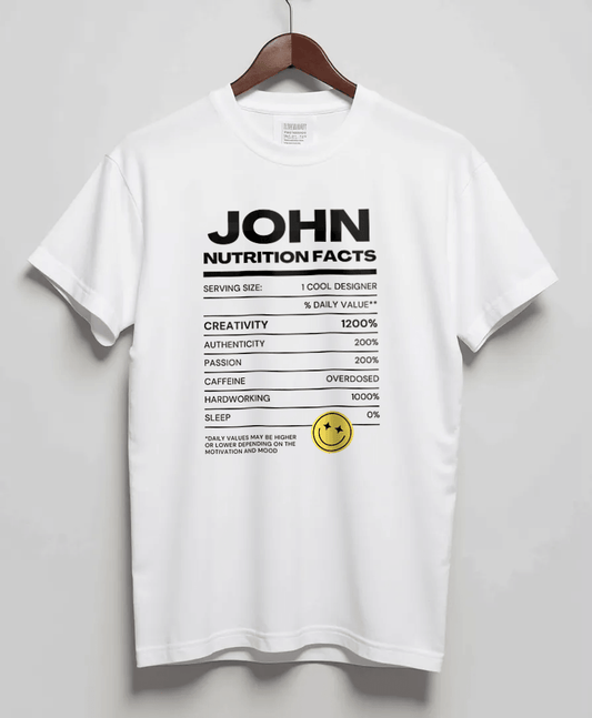 Personalized JOHN T-Shirt