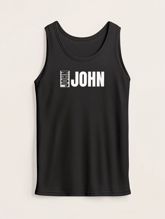 Personalized JOHN Tank Top