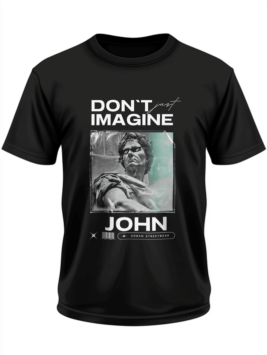 Personalized JOHN T-Shirt with Streetwise Attitude