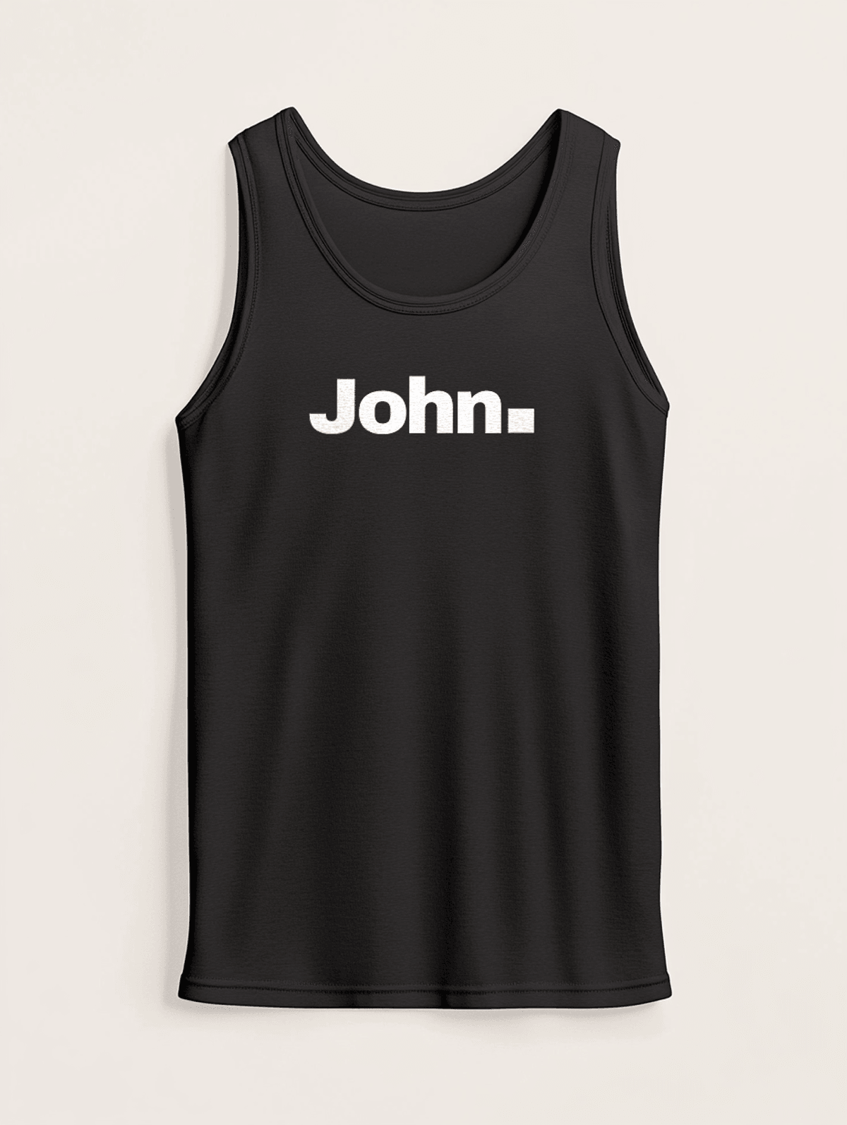 Modern Personalized JOHN Tank Top