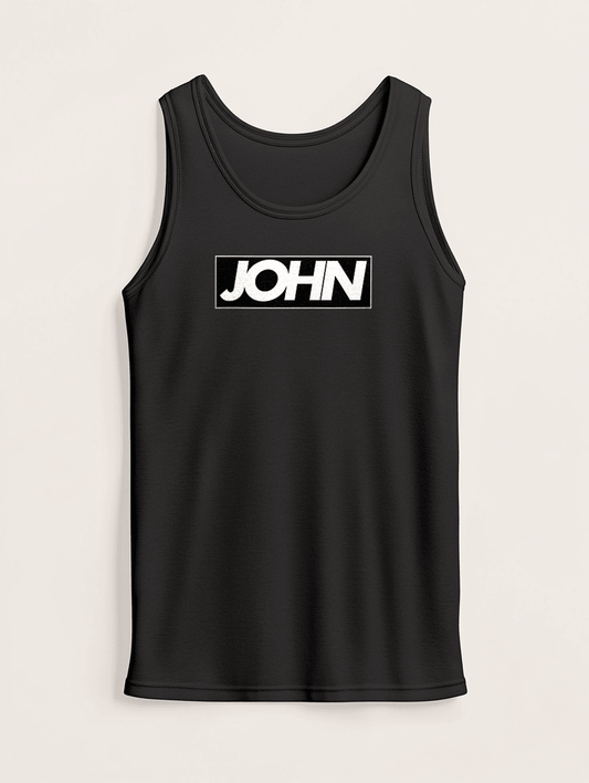 Personalized JOHN Tank Top