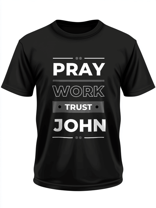 Personalized JOHN Motivational T-Shirt