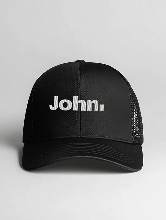 Personalized JOHN Trucker Hat