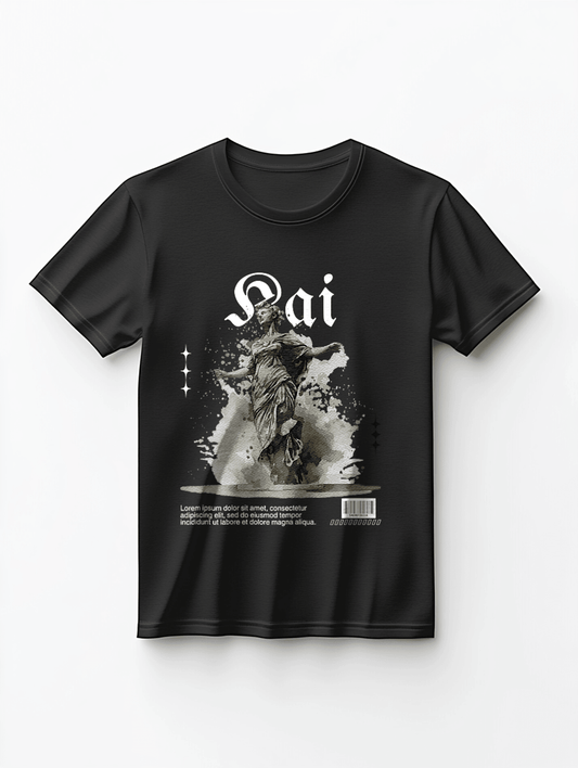 Personalized KAI Monochrome Statue T-Shirt