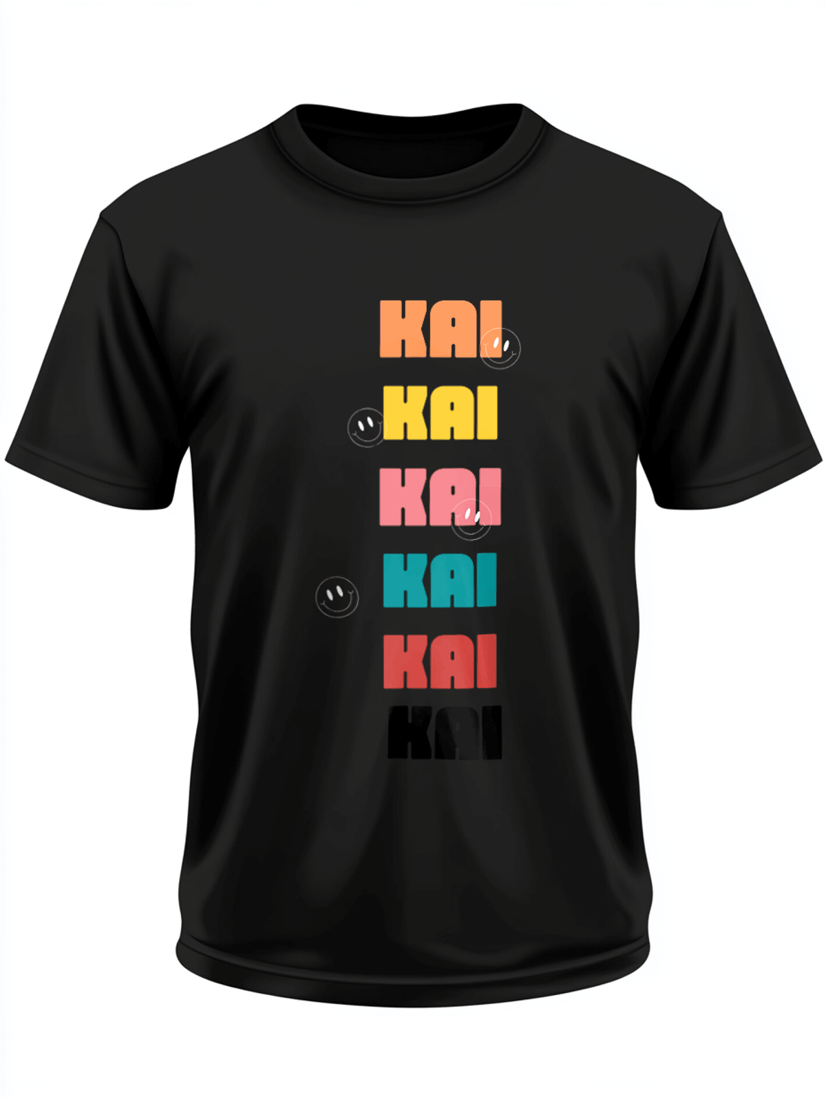 Personalized KAI Retro Pop T-Shirt