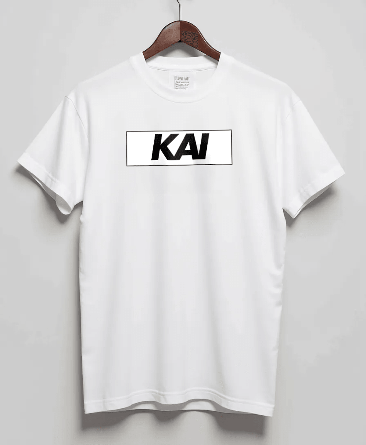 Personalized KAI Bold Lettering T-Shirt