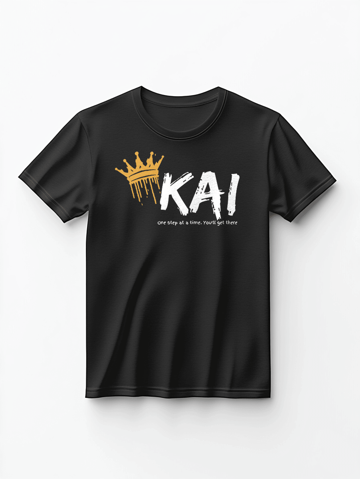 Personalized KAI T-Shirt with Gold Crown