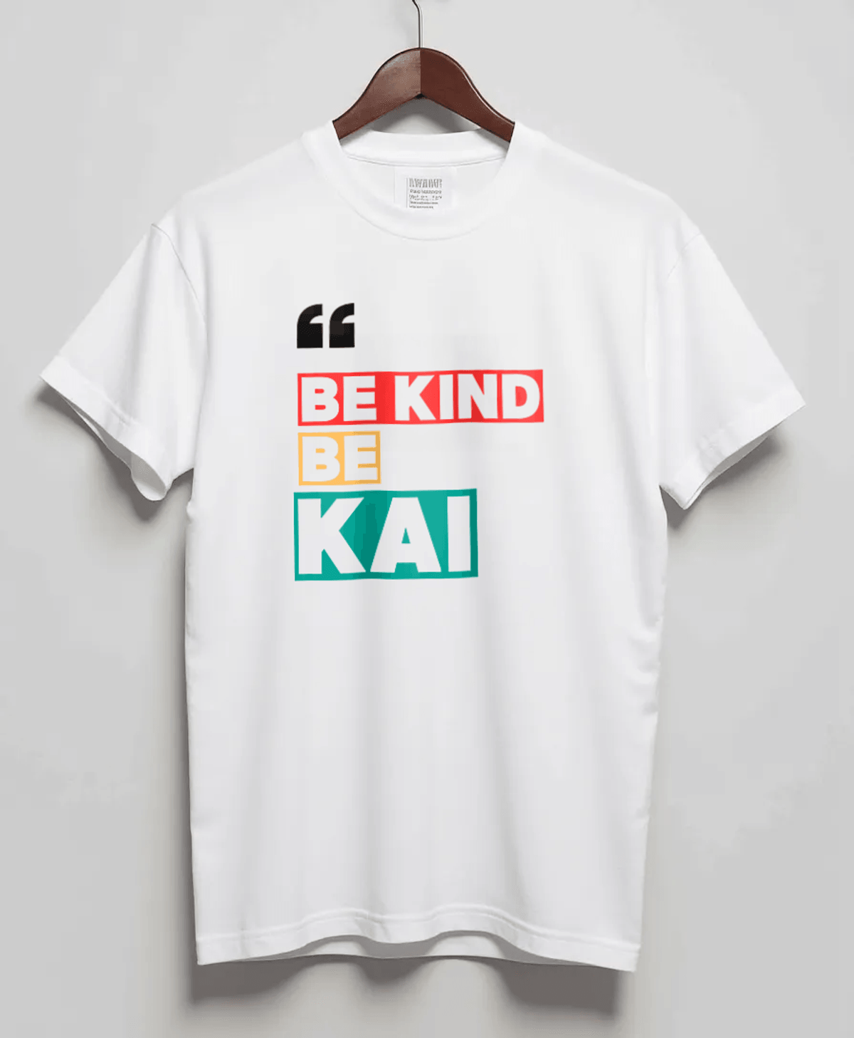 Personalized KAI Be Kind T-Shirt