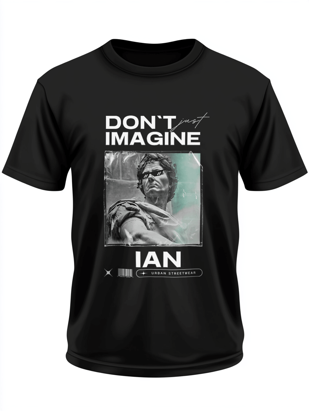 Personalized IAN T-Shirt with Streetwise Attitude