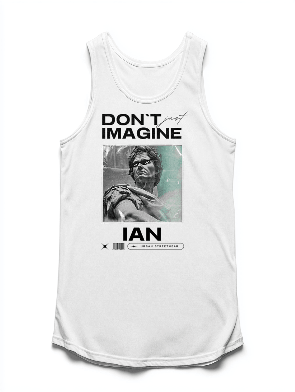 Personalized IAN Bold Statement Tank Top