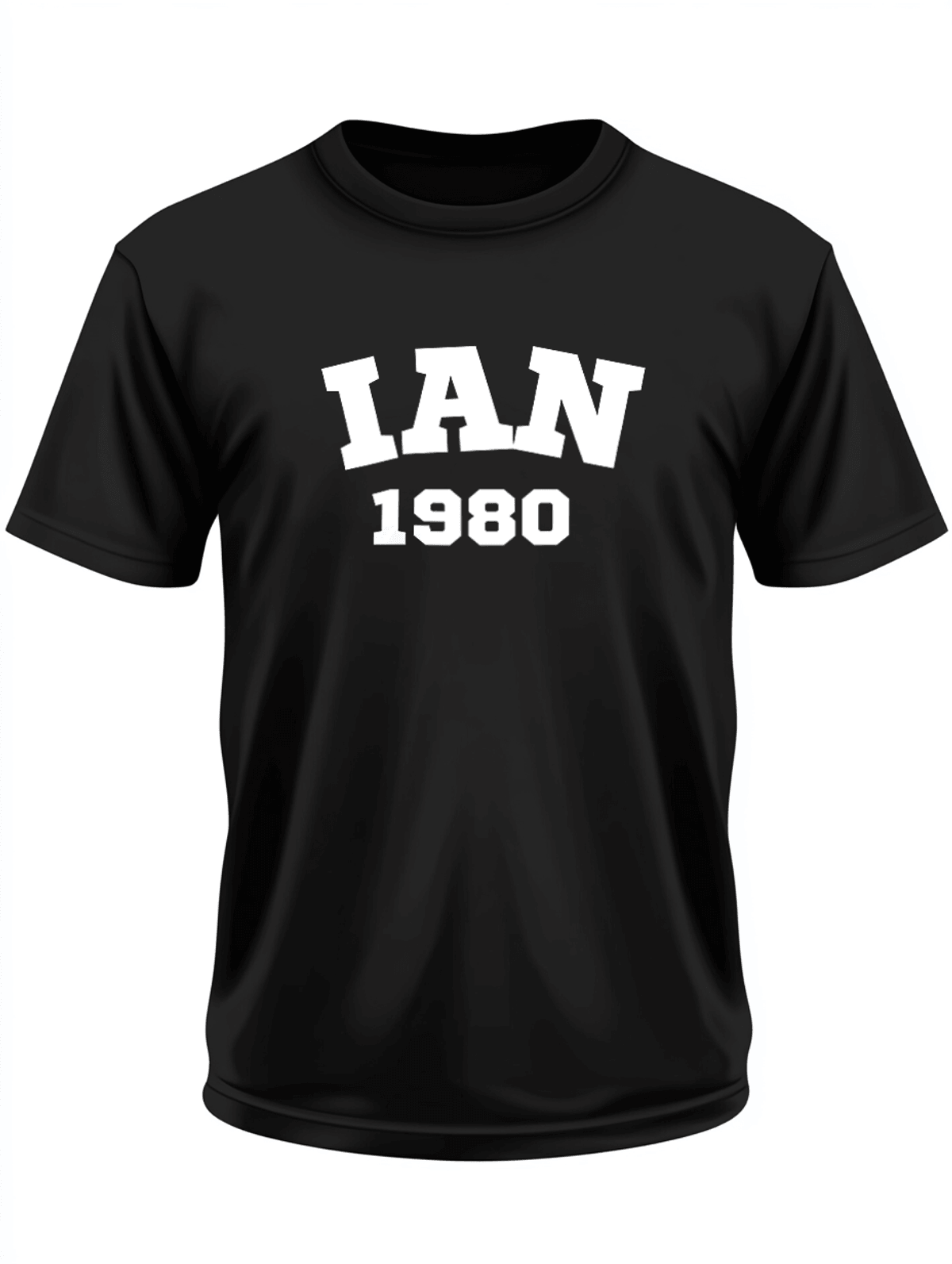 Personalized IAN Vintage 1980 T-Shirt