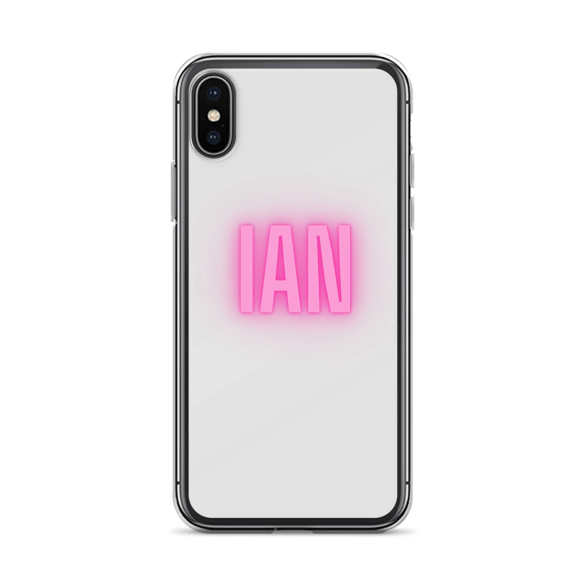 Personalized IAN Neon-Pink Phone Case