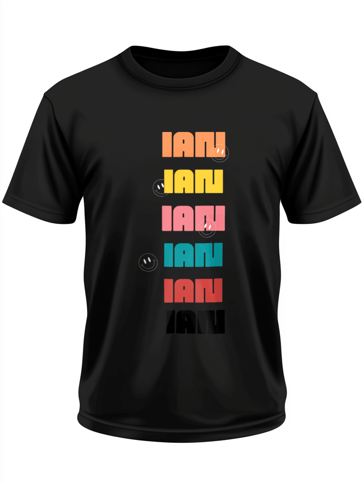Personalized IAN Retro Pop T-Shirt