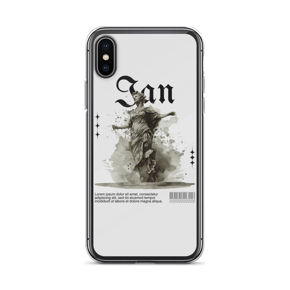 Personalized IAN Classical Statue Phone Case