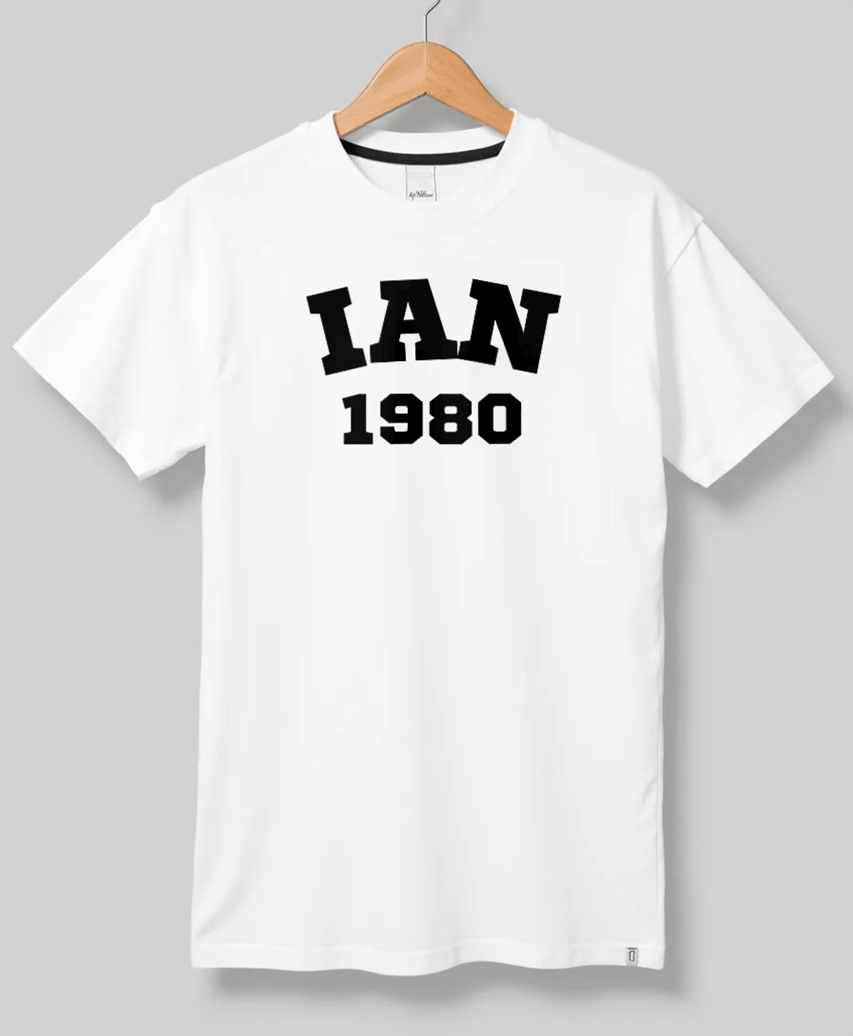 Personalized IAN Collegiate T-Shirt