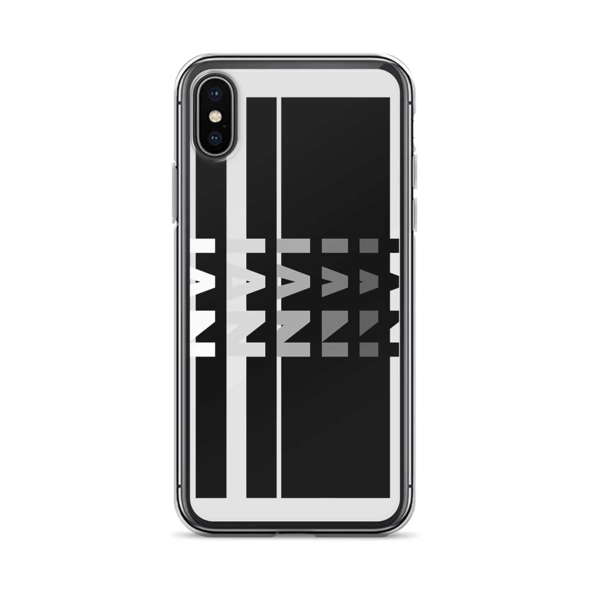 Personalized IAN Glossy Black Phone Case