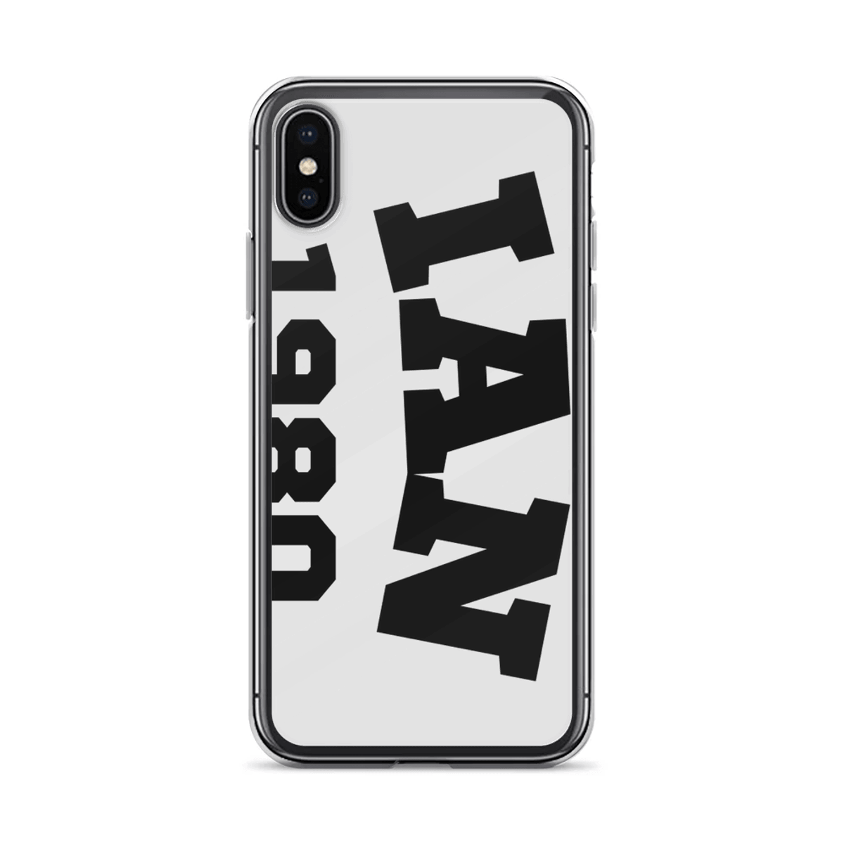 Personalized IAN Clear Phone Case