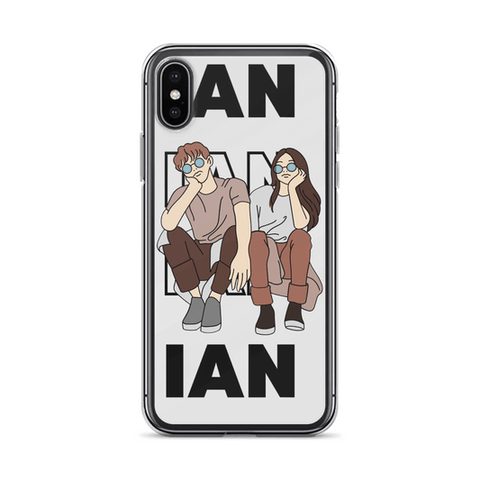 Personalized IAN Clear Phone Case