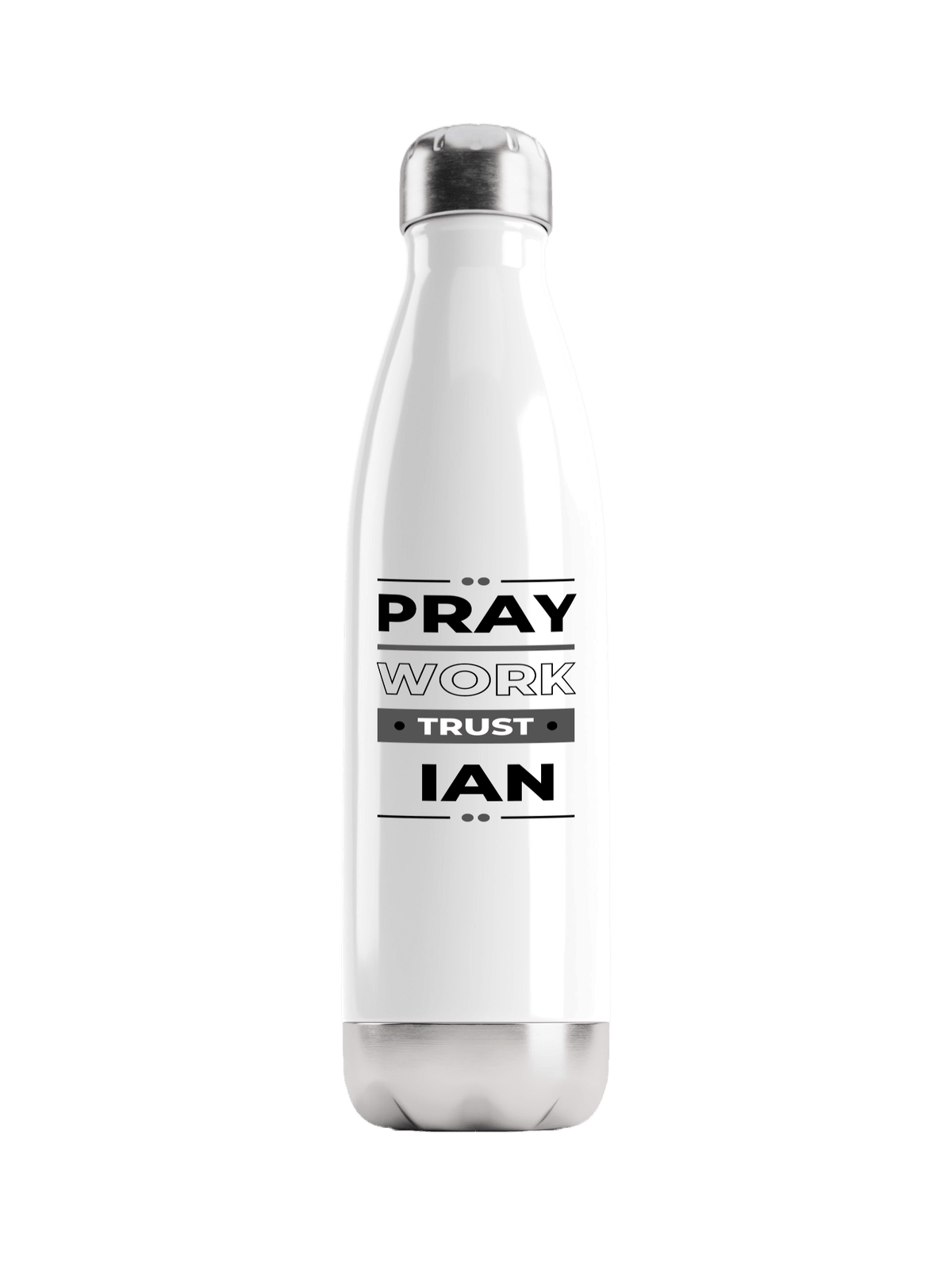 Personalized IAN Motivational Water Bottle