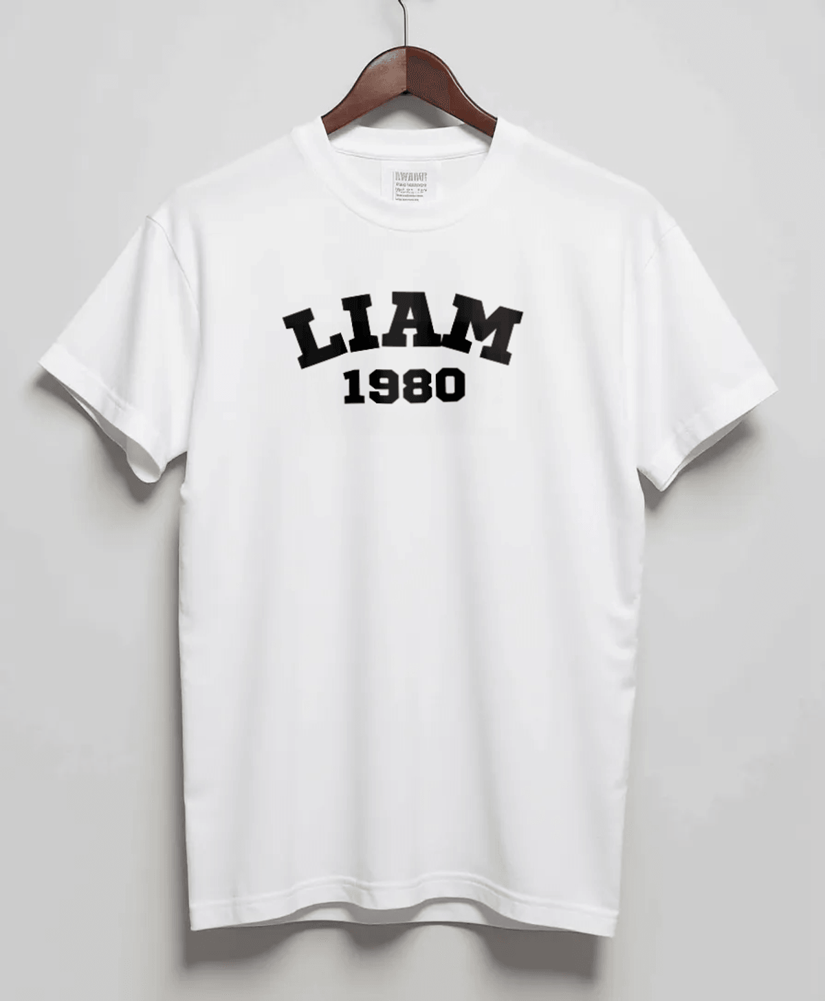 Personalized LIAM Varsity T-Shirt