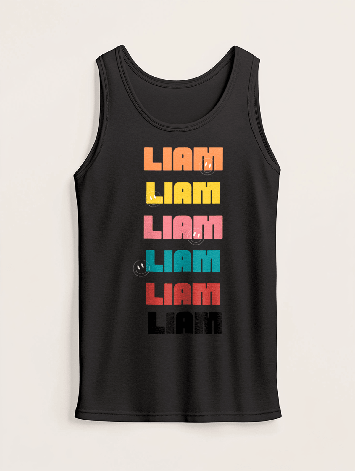 Personalized LIAM Vibrant Tank Top