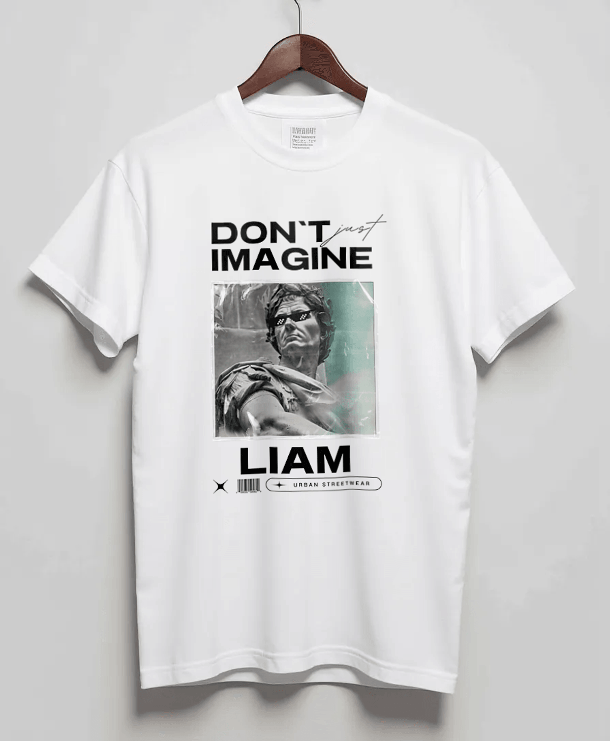 Personalized LIAM Urban Streetwear T-Shirt