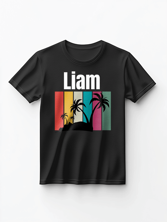 Personalized LIAM Sunny Vibes T-Shirt