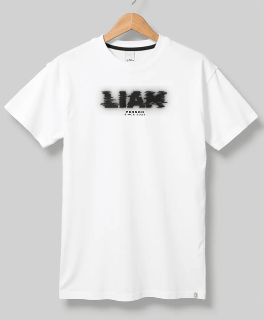 Personalized LIAM Glitch-Style T-Shirt