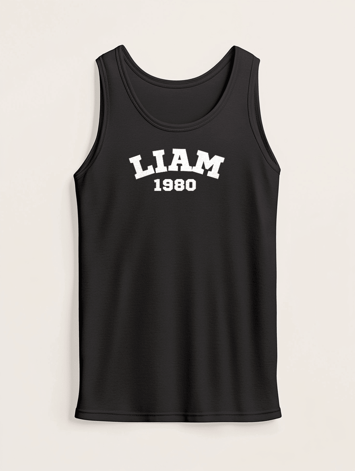 Personalized LIAM 1980 Vintage Sport Tank Top