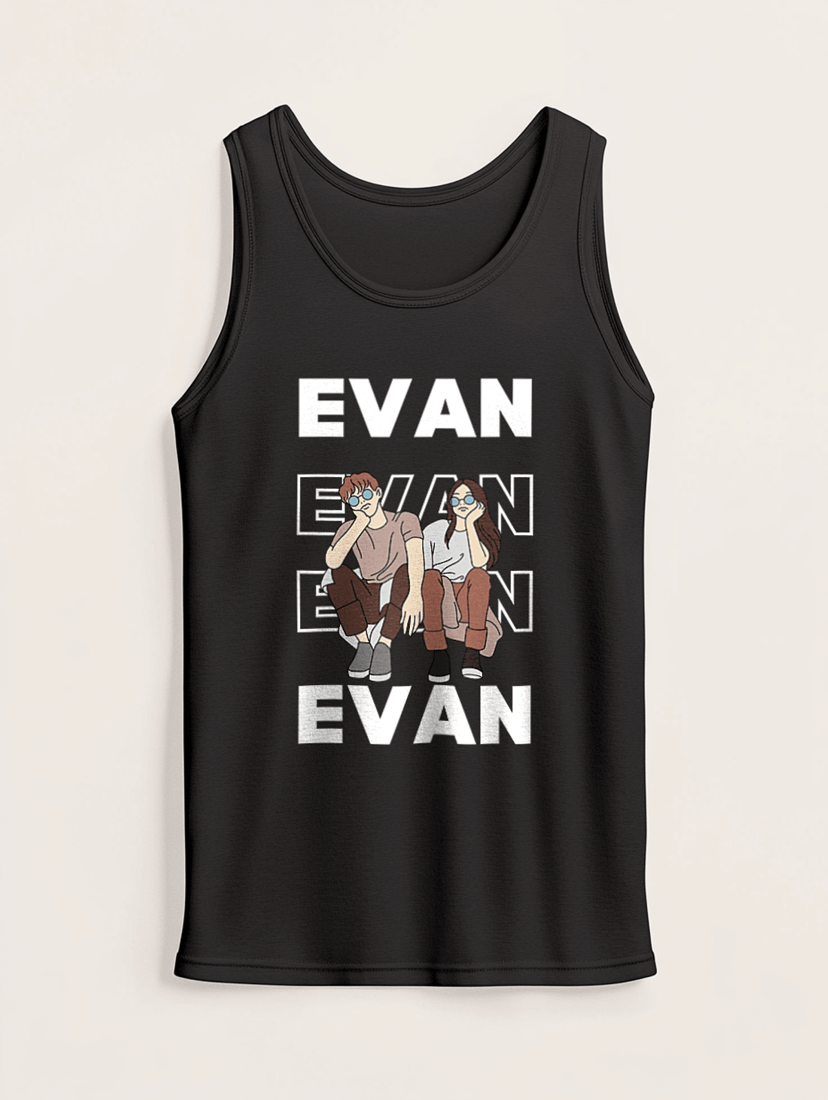 Personalized EVAN Tank Top