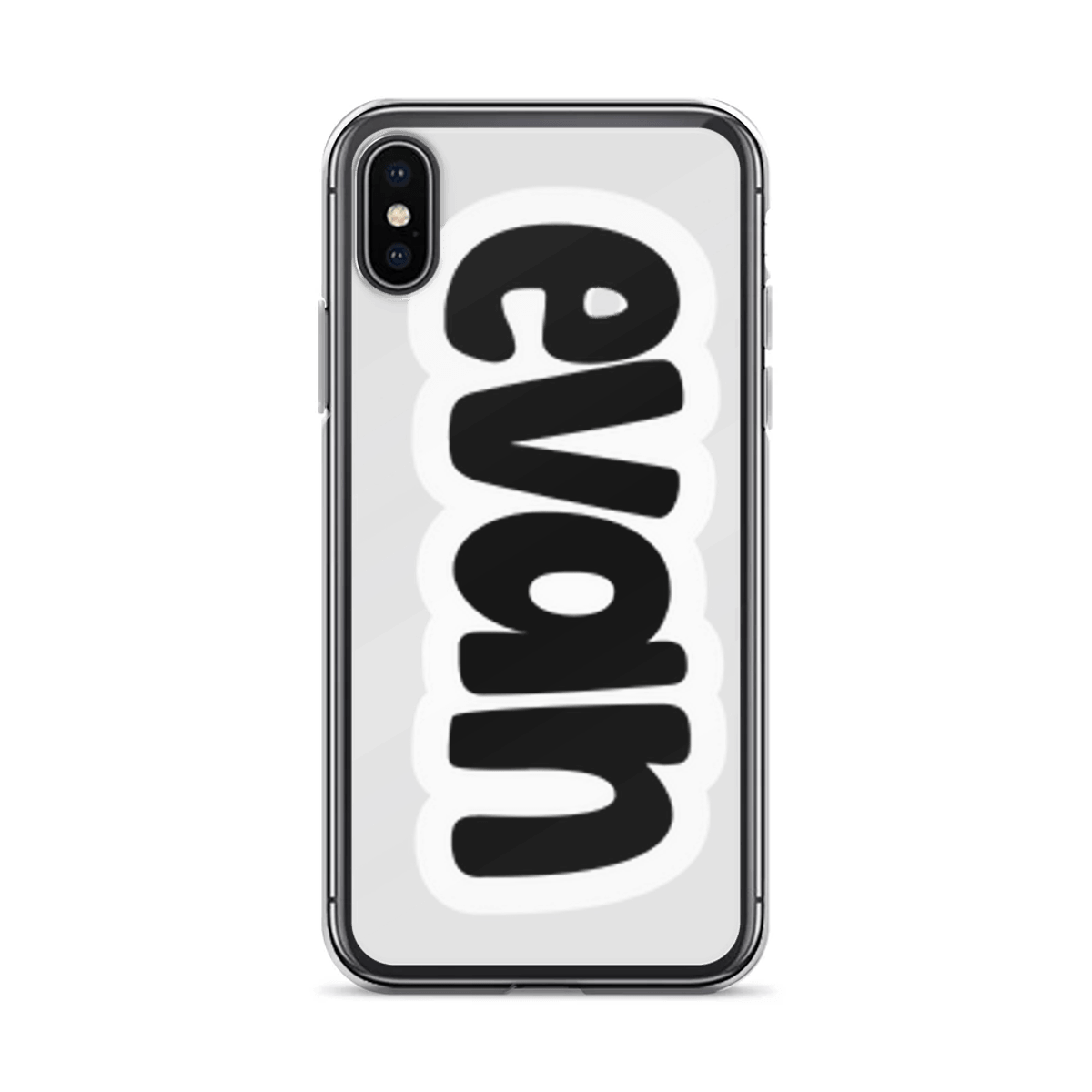 Personalized EVAN Clear Phone Case