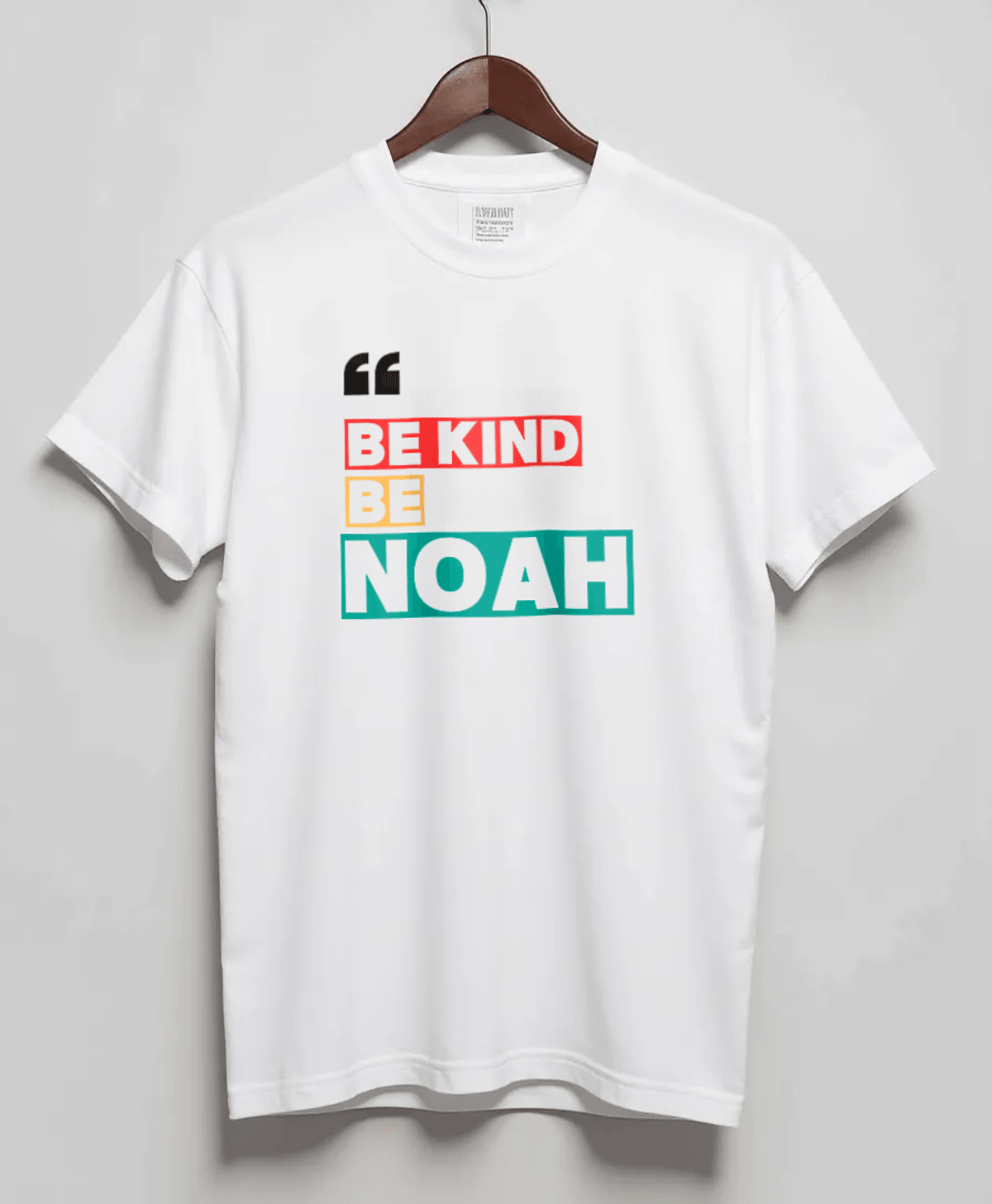 Personalized NOAH Be Kind T-Shirt