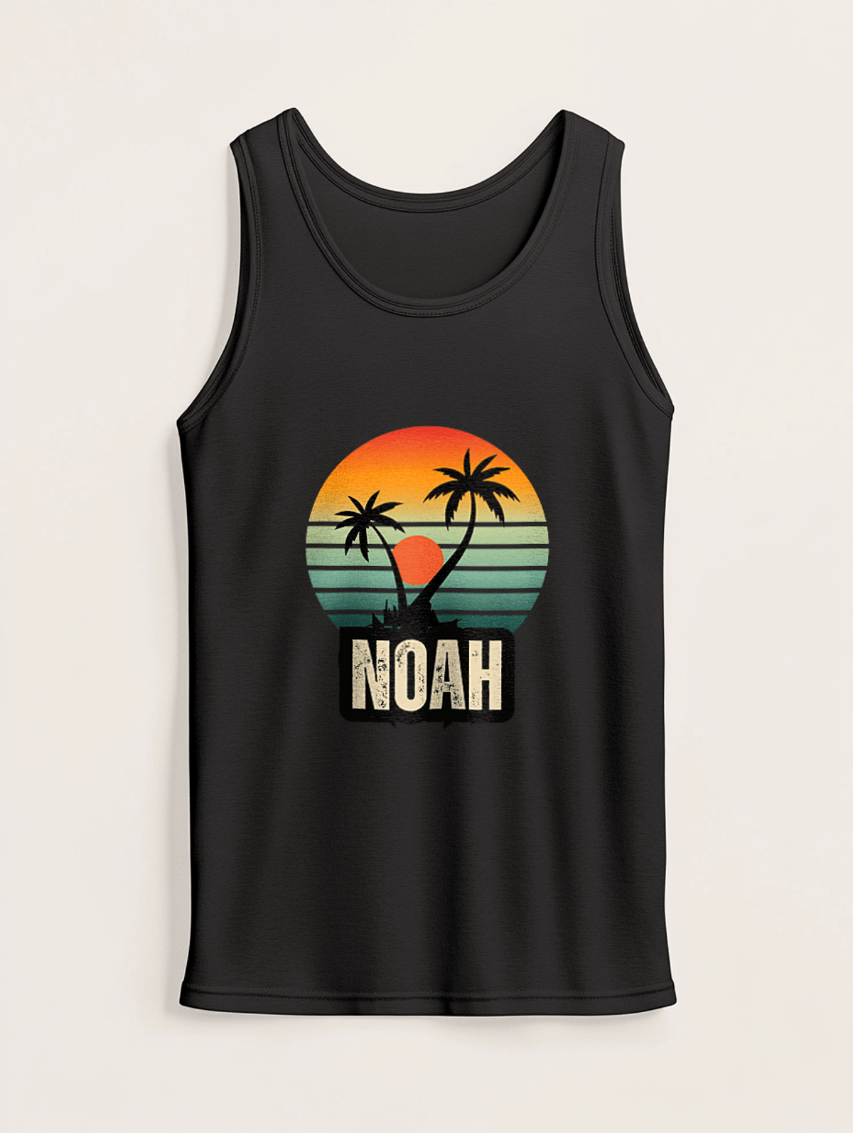 Personalized NOAH Vintage Sunset Tank Top