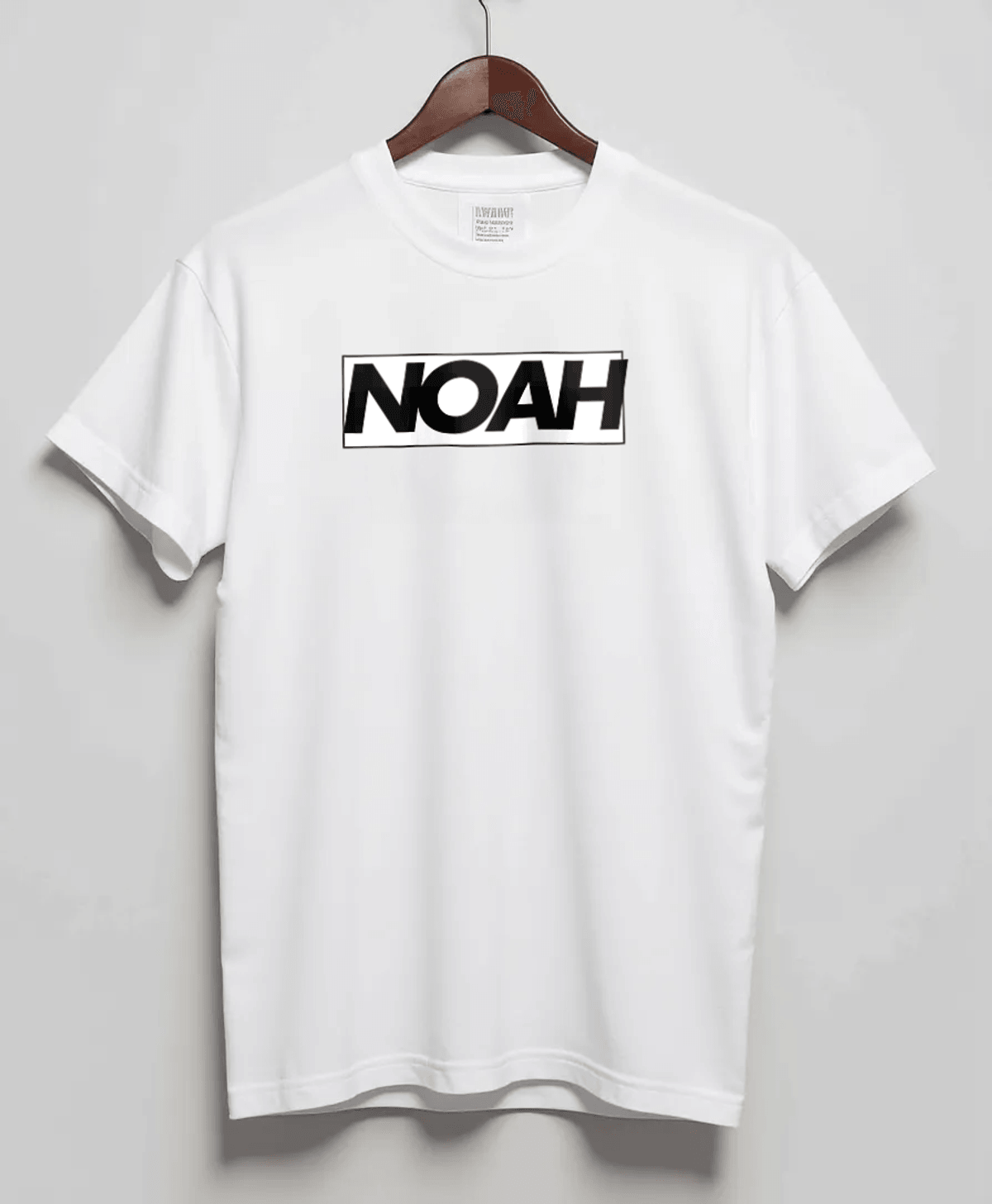 Personalized NOAH Bold Lettering T-Shirt
