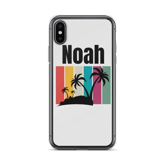 Personalized NOAH Retro Island Phone Case