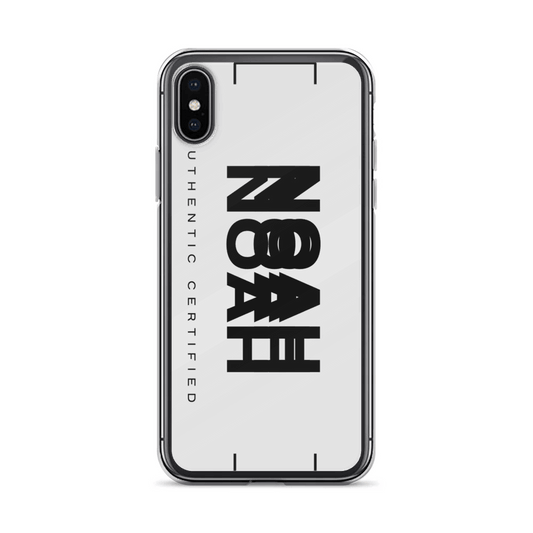 Personalized NOAH Clear Phone Case with Modern Design