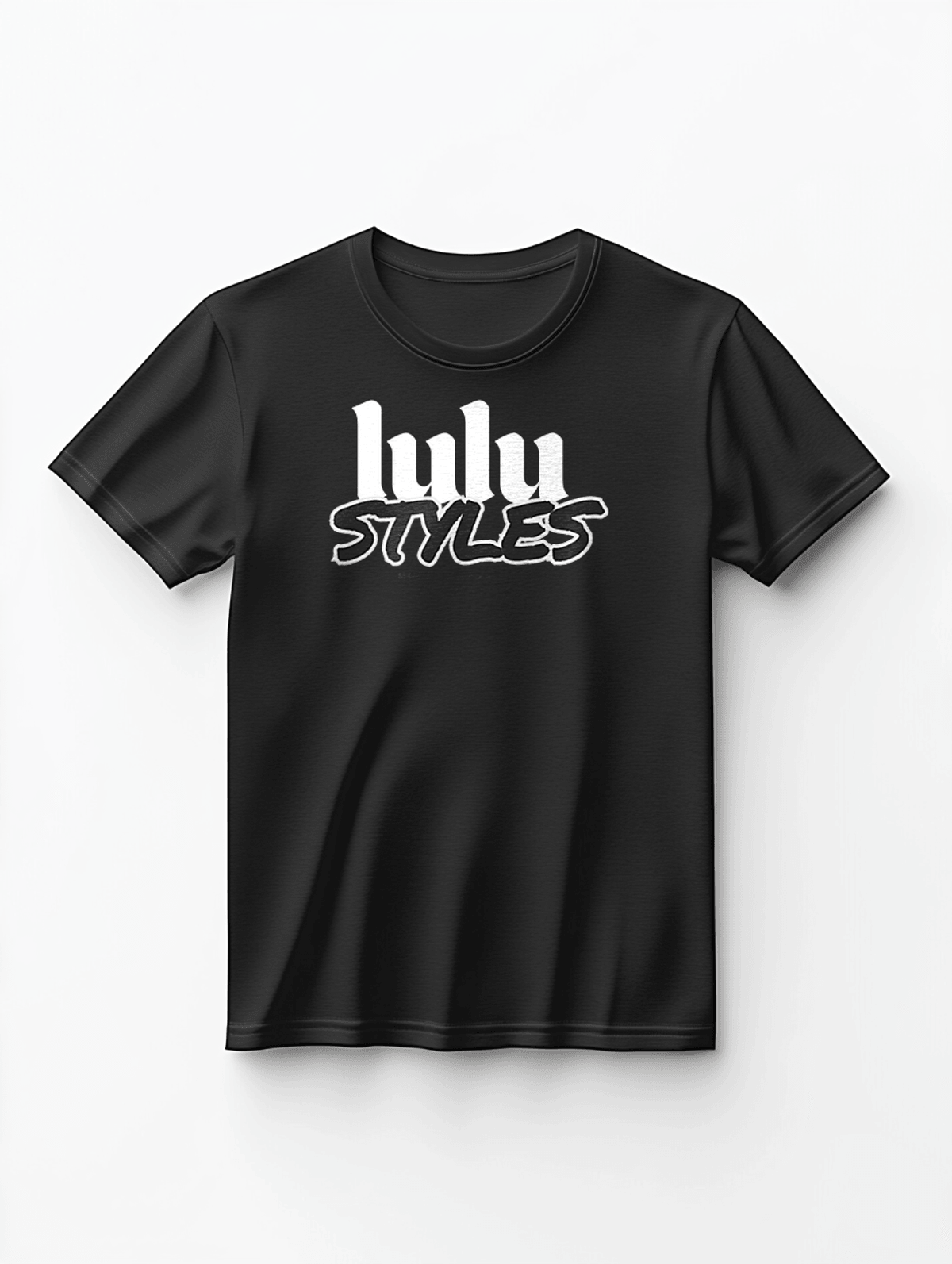 Personalized LULU T-Shirt in Black and White