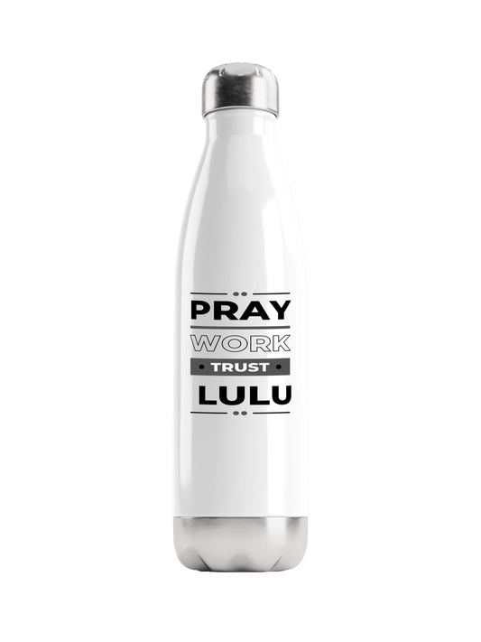 Personalized LULU Motivational Water Bottle