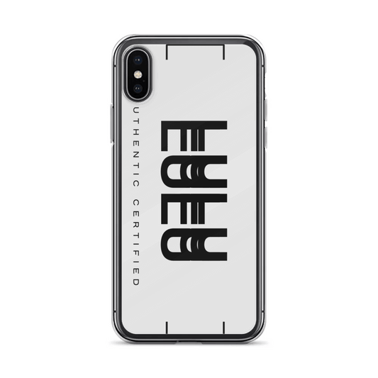 Personalized LULU Clear Phone Case with Modern Design